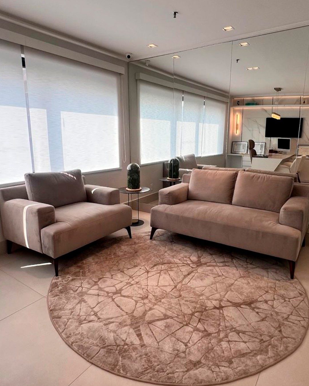 Sala de estar da clínica